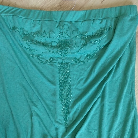 ESPRIT EDC beaded Tube Top Tunic NWT XL - Picture 5 of 9